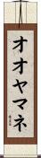 オオヤマネ Scroll