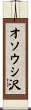 オソウシ沢 Scroll