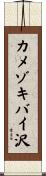 カメゾキバイ沢 Scroll