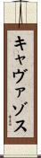 キャヴァゾス Scroll