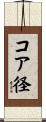 コア径 Scroll