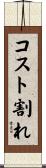 コスト割れ Scroll