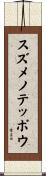 スズメノテッポウ Scroll