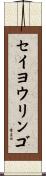 セイヨウリンゴ Scroll