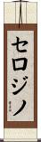 セロジノ Scroll