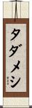 タダメシ Scroll