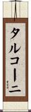 タルコーニ Scroll