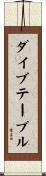 ダイブテーブル Scroll