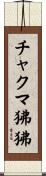 チャクマ狒狒 Scroll
