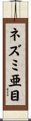 ネズミ亜目 Scroll
