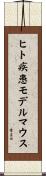 ヒト疾患モデルマウス Scroll