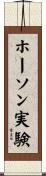 ホーソン実験 Scroll