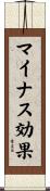 マイナス効果 Scroll
