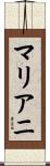 マリアニ Scroll