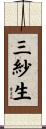 三紗生 Scroll