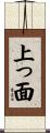 上っ面 Scroll