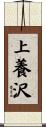 上養沢 Scroll