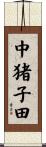中猪子田 Scroll