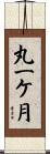 丸一ケ月 Scroll