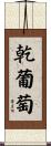 乾葡萄 Scroll