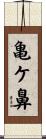亀ケ鼻 Scroll