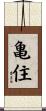 亀住 Scroll