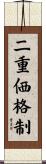 二重価格制 Scroll