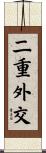 二重外交 Scroll