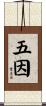 五因 Scroll