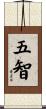 五智 Scroll