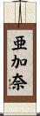 亜加奈 Scroll