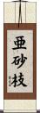 亜砂枝 Scroll
