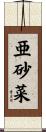 亜砂菜 Scroll