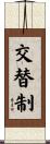 交替制 Scroll