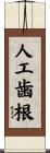 人工歯根 Scroll