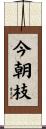 今朝枝 Scroll