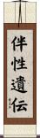 伴性遺伝 Scroll