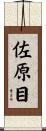 佐原目 Scroll