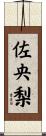 佐央梨 Scroll