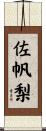 佐帆梨 Scroll