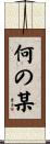 何の某 Scroll