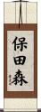 保田森 Scroll