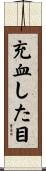 充血した目 Scroll