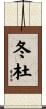 冬杜 Scroll