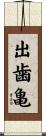 出歯亀 Scroll