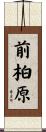 前柏原 Scroll
