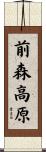 前森高原 Scroll
