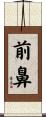 前鼻 Scroll