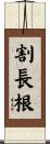 割長根 Scroll