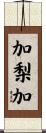 加梨加 Scroll